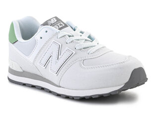 Sportiniai batai vaikams New Balance GC574MW1 30090-437, balti цена и информация | Детская спортивная обувь | pigu.lt