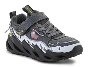 Sportiniai batai vaikams Skechers 402112L-CCBK 30119-435, pilki kaina ir informacija | Sportiniai batai vaikams | pigu.lt
