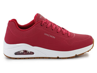 Skechers laisvalaikio batai vyrams 52458-DKRD, raudoni цена и информация | Кроссовки для мужчин | pigu.lt