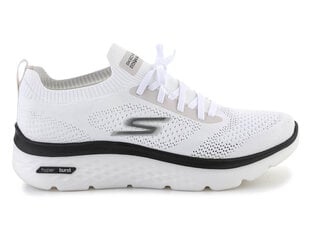 Skechers laisvalaikio batai vyrams 216083-WBK, balti цена и информация | Кроссовки для мужчин | pigu.lt