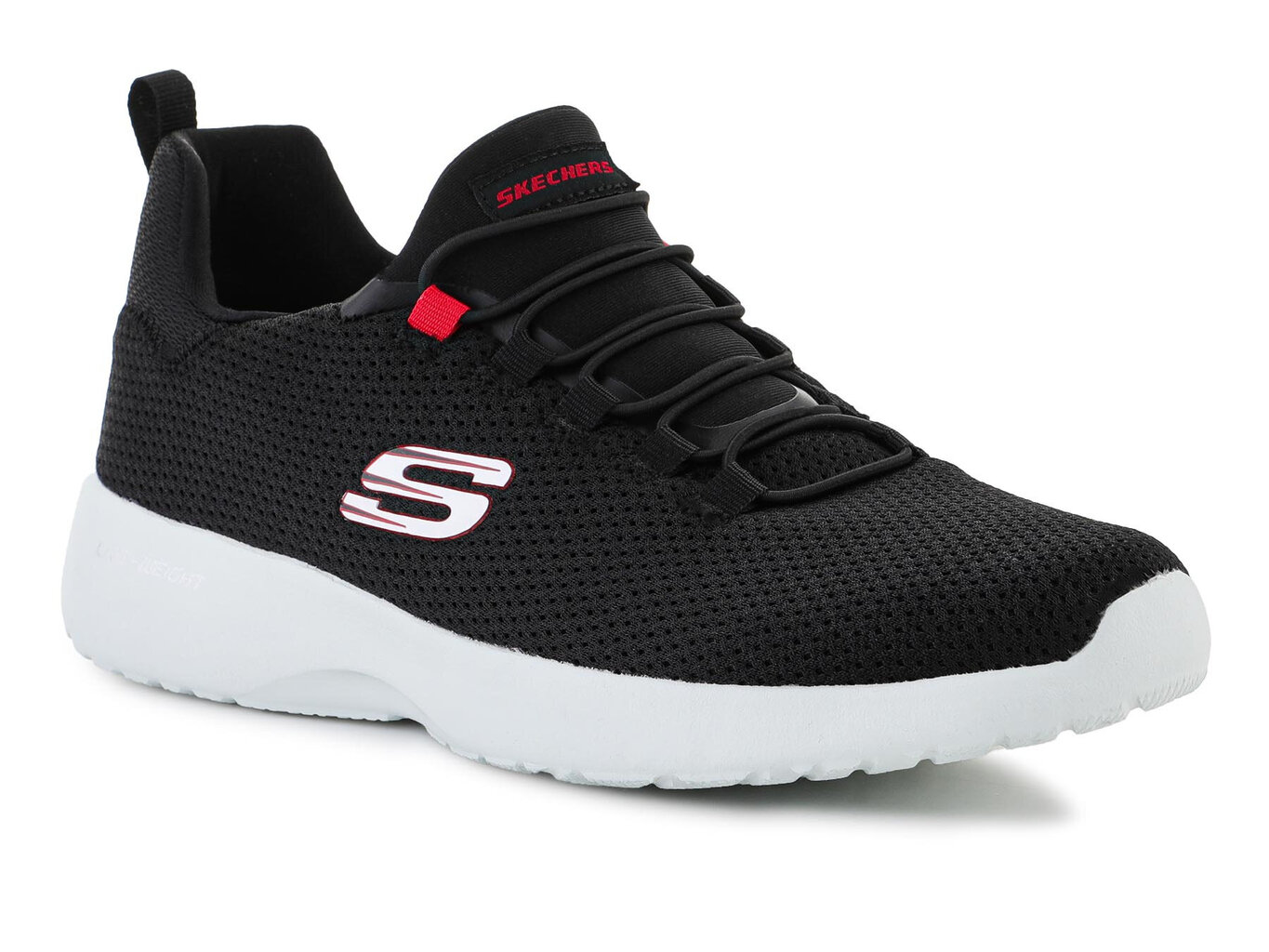 Skechers laisvalaikio batai vyrams 58360-BKRD, juodi цена и информация | Kedai vyrams | pigu.lt