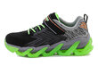 Laisvalaikio batai vaikams Skechers S Lights Mega Surge 400130L-BKLM 30155-437, juodi цена и информация | Sportiniai batai vaikams | pigu.lt