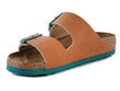 Šlepetės vaikams Birkenstock Arizona 1023432 30177-431, rudos цена и информация | Šlepetės, kambario avalynė vaikams | pigu.lt