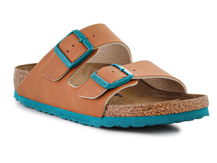 Šlepetės vaikams Birkenstock Arizona 1023432 30177-431, rudos цена и информация | Детские тапочки, домашняя обувь | pigu.lt