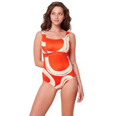 Maudymosi kostiumėlis moterims Triumph M017, oranžinis kaina ir informacija | Maudymosi kostiumėliai | pigu.lt