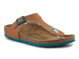 Šlepetės vaikams Birkenstock Gizeh 1024327 30232-431, rudos цена и информация | Детские тапочки, домашняя обувь | pigu.lt