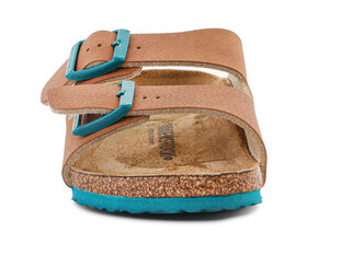 Šlepetės vaikams Birkenstock Arizona 1023406 30239-18, rudos цена и информация | Детские тапочки, домашняя обувь | pigu.lt