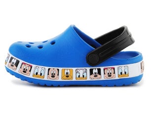 Crocs šlepetės vaikams Mickey Mouse Band Clog 207718-4JL 30393-479, mėlynos kaina ir informacija | Šlepetės, kambario avalynė vaikams | pigu.lt