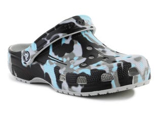 Crocs šlepetės Classic Spray Camo Clog 30395, įvairių spalvų цена и информация | Женские тапочки | pigu.lt