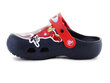 Crocs šlepetės vaikams Avengers Patch Clog 207068-410 30420-482, mėlynos kaina ir informacija | Šlepetės, kambario avalynė vaikams | pigu.lt