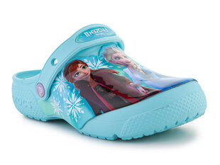 CROCS FunLab Frozen Повседневная обувь, 22 (C5) цена и информация | Детские тапочки, домашняя обувь | pigu.lt