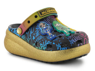 Crocs šlepetės vaikams Classic Rainbow High Cutie Clog K 208116-90H 30492-490, įvairių spalvų цена и информация | Детские тапочки, домашняя обувь | pigu.lt
