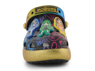 Crocs šlepetės vaikams Classic Rainbow High Cutie Clog K 208116-90H 30492-490, įvairių spalvų цена и информация | Детские тапочки, домашняя обувь | pigu.lt