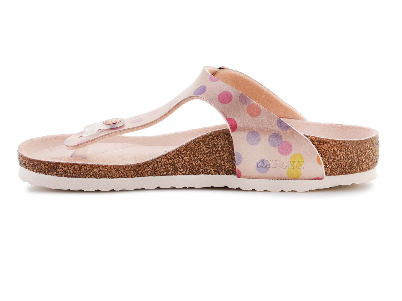 Šlepetės vaikams Birkenstock Gizeh 1024350 30578-431, rožinės kaina ir informacija | Šlepetės, kambario avalynė vaikams | pigu.lt