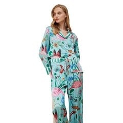 Пижама со штанами для женщин Мелисса, разноцветная цена и информация | Женские пижамы, ночнушки | pigu.lt