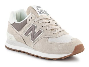 New Balance laisvalaikio batai moterims WL574NS2, smėlio spalvos цена и информация | Спортивная обувь, кроссовки для женщин | pigu.lt