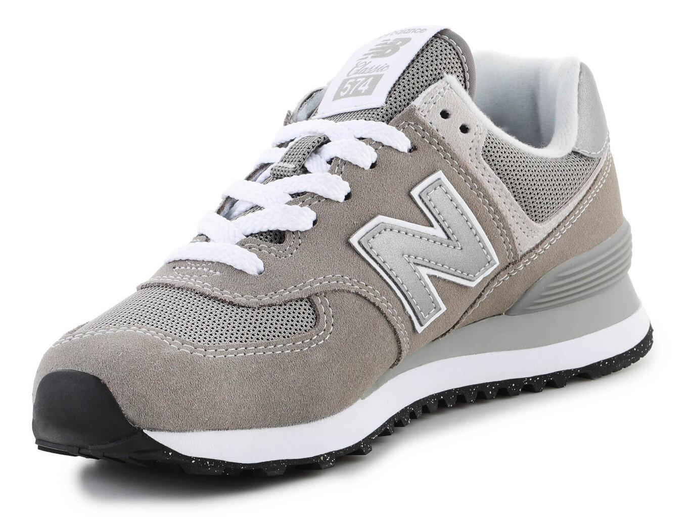 New Balance laisvalaikio batai moterims WL574EVG, pilki kaina ir informacija | Sportiniai bateliai, kedai moterims | pigu.lt