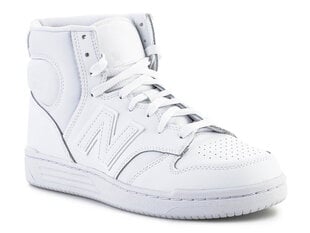 Laisvalaikio batai vyrams ir moterims New Balance BB480COC, balti цена и информация | Кроссовки для мужчин | pigu.lt