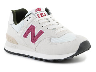 New Balance laisvalaikio batai moterims WL574TW2, smėlio spalvos kaina ir informacija | Sportiniai bateliai, kedai moterims | pigu.lt