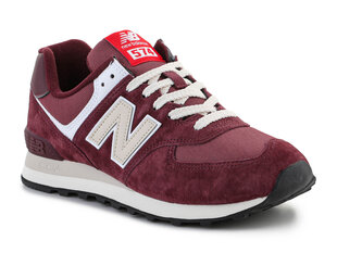 New Balance laisvalaikio batai unisex U574HMG, raudoni цена и информация | Спортивная обувь, кроссовки для женщин | pigu.lt