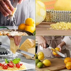 Deal nerūdijančio plieno citrinos žievelės tarka kaina ir informacija | Virtuvės įrankiai | pigu.lt