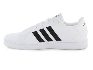 Laisvalaikio batai vaikams Adidas Grand Court EF0103 30796-18, balti цена и информация | Детская спортивная обувь | pigu.lt