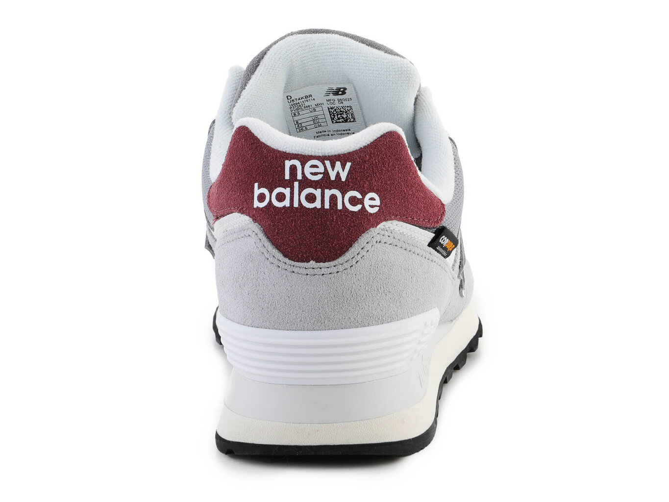 New Balance laisvalaikio batai unisex U574KBR, pilki kaina ir informacija | Kedai vyrams | pigu.lt