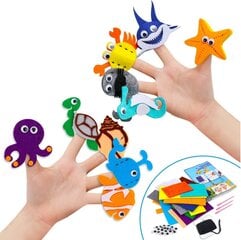 Набор пальчиковых кукол Vanmor, 35 предметов цена и информация | Игрушки для девочек | pigu.lt