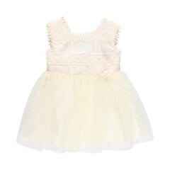 Платье для девочек Boboli 728478*1100, белый/черный 8445470447672 цена и информация | Платья для девочек | pigu.lt