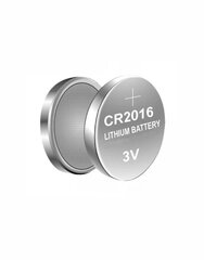 Элементы POWER FLASH LITHIUM BATTERY CR2016 3V 2шт. цена и информация | Батарейки | pigu.lt