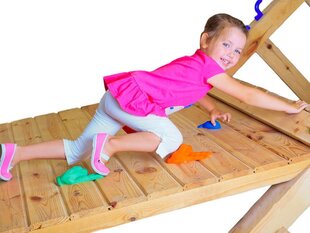 Зацепы для скалолазания на детской площадке ОК, разноцветные цена и информация | Детские игровые домики | pigu.lt