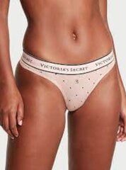 Трусики - стринги с полосой с логотипом Victoria Secret цена и информация | Стринги | pigu.lt