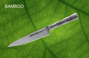 Samura peilis, Bamboo, 12.5 cm kaina ir informacija | Peiliai ir jų priedai | pigu.lt