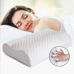 Ortopedinė pagalvė, balta kaina ir informacija | Pagalvės | pigu.lt