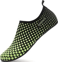 Обувь для плавания Sixspace, зеленая,  47 EU цена и информация | Обувь для плавания | pigu.lt