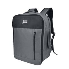 Рюкзак CabinFly Pacemaker Wizzair 40x30x20см, 24 л, серый цена и информация | Туристические, походные рюкзаки | pigu.lt