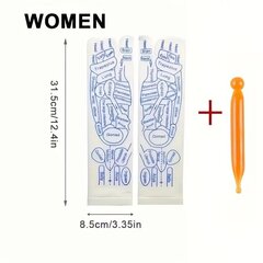 Носки акупрессурные рефлексологические Tech Zone, для женщин цена и информация | Аксессуары для массажа | pigu.lt