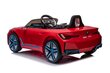 Vienvietis vaikiškas elektromobilis BMW I4, raudonas kaina ir informacija | Elektromobiliai vaikams | pigu.lt