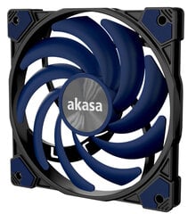 Akasa Alucia XS Slim Blue (AK-FN122-BL) kaina ir informacija | Kompiuterių ventiliatoriai | pigu.lt