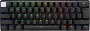 Logitech G Pro X 60 Lightspeed RGB Tactile (920-011911) kaina ir informacija | Klaviatūros | pigu.lt