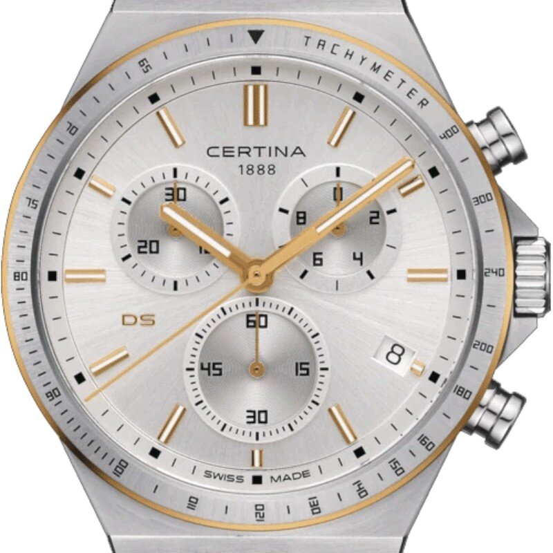 Certina DS-7 Chronograph C043.417.22.031.00 C043.417.22.031.00 kaina ir informacija | Moteriški laikrodžiai | pigu.lt