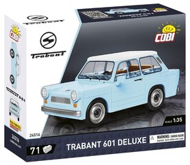 Surenkamas modelis Youngtimer Trabant 601 DeLuxe 24516, 71 d. kaina ir informacija | Konstruktoriai ir kaladėlės | pigu.lt