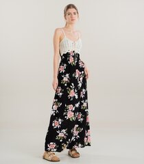 Hailys женское платье KAJA KL*6347, черный/розовый 4067218308485 цена и информация | Платья | pigu.lt