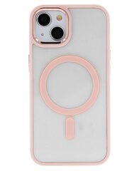 Mocco Satin Clear Mag Back case kaina ir informacija | Telefono dėklai | pigu.lt