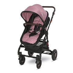 Universalus vežimėlis Lorelli Alba Premium 3in1, Pink kaina ir informacija | Vežimėliai | pigu.lt