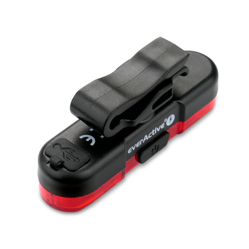 Galinis dviračio žibintas Taillight TL-X5R Rechargeable LED, raudonas kaina ir informacija | Žibintai ir atšvaitai dviračiams | pigu.lt
