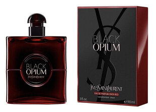 Kvapusis vanduo Yves Saint Laurent Black Opium Over Red EDP moterims, 50 ml цена и информация | Женские духи | pigu.lt