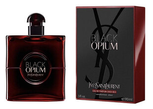 Парфюмированная вода Yves Saint Laurent Black Opium Over Red EDP для женщин, 50 мл цена и информация | Женские духи | pigu.lt