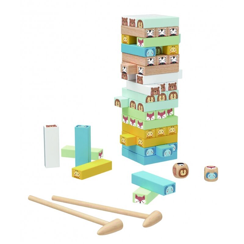 Arkadinis žaidimas Tooky Toy Jenga, 82 d. цена и информация | Lavinamieji žaislai | pigu.lt