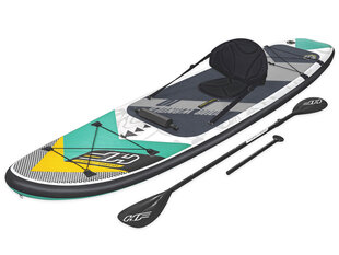 Надувной SUP «Aqua Wander» с веслом 305x84x12см, Bestway цена и информация | SUP доски, водные лыжи, водные аттракционы | pigu.lt